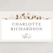 "Gone To Seed" - Place Cards in Taupe by Honeybunch Studio - Detail