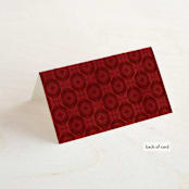 "wispy" - Place Cards in Sienna by Angela Marzuki - Folded Back of Card