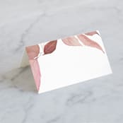 "Fallen" - Place Cards in Rust by Creo Study - Blank front
