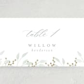 "In The Fall" - Place Cards in Slate by Ashlee Townsend - Detail