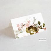"Beautiful Spring" - Place Cards in Spring by Phrosné Barwood - Folded Back of Card