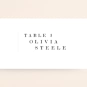 "Urban" - Place Cards in Onyx by Lori Wemple - Detail