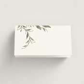 "Carolina" - Place Cards in Meadow by Melanie Kosuge - Folded Back of Card