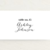 "Letters" - Place Cards in Silk by JoAnn Jinks - Detail