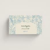 "Bloom" - Place Cards in Waterfall by Kelly Watkins - Front with Free Guest Printing