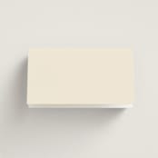 "Brooklyn" - Place Cards in Cerulean by Ellen Schlegelmilch - Blank front
