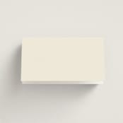 "Sundaland Gardens" - Place Cards in Ivory by Ani Somi - Folded Back of Card