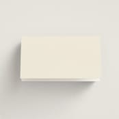 "Spin" - Place Cards in Cream by Pixel and Hank - Blank front