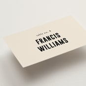 "Spin" - Place Cards in Cream by Pixel and Hank - Detail