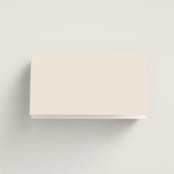 "Fero" - Place Cards in Blush by Pati Cascino - Folded Back of Card