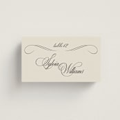 "Old Fashioned" - Place Cards in Night by Ani Somi - Front with Free Guest Printing