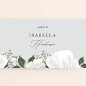 "Inverness" - Place Cards in Pistachio by Nicole Whiddon - Detail