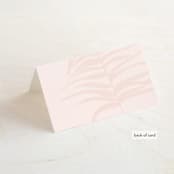 "Acapulco" - Place Cards in Indigo by Angela Marzuki - Folded Back of Card