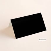 "Enchanted fields" - Place Cards in Noir by Jennifer Wick - Folded Back of Card