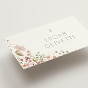 "Avery" - Place Cards in Peony by Jennifer Wick - Detail