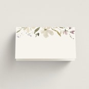 "Aster" - Place Cards in Garden by Itsy Belle Studio - Blank front