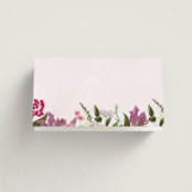 "Gather" - Place Cards in Lilac by Susan Moyal - Blank front