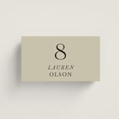 "english garden" - Place Cards in Daffodil by Lindsay Megahed - Front with Free Guest Printing