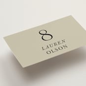 "english garden" - Place Cards in Daffodil by Lindsay Megahed - Detail
