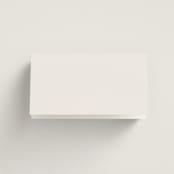 "delicate florals" - Place Cards in Snow by Lori Wemple - Folded Back of Card