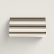 "Infinite" - Place Cards in Ivory by Angela Thompson - Folded Back of Card