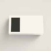 "Wedding Editorial" - Place Cards in Tuxedo by Ana de Sousa - Blank front