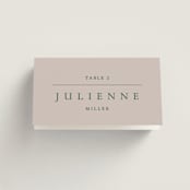 "wellness" - Place Cards in Vineyard by Sumak Studio - Folded with Free Guest Printing