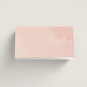 "First light" - Place Cards in Blush by Itsy Belle Studio - Folded Back of Card