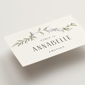 "Enchanted Evening" - Place Cards in Lavender by Design Lotus - Detail