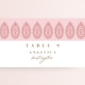 "AMAYA" - Place Cards in Blush by Kanika Mathur - Detail