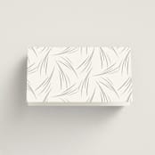 "Amorino" - Place Cards in Sage by Petra Kern - Folded Back of Card
