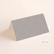 "calisson" - Place Cards in Mist by chocomocacino - Folded Back of Card