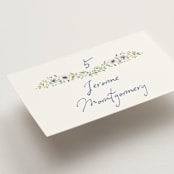 "Meadow Whisper" - Place Cards in Meadow by Petra Kern - Detail