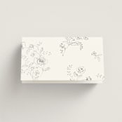 "From This Moment On" - Place Cards in Classique by Design Lotus - Folded Back of Card