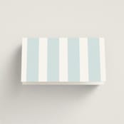 "Coast" - Place Cards in Ocean by Kelly Schmidt - Folded Back of Card