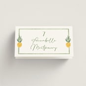 "Tropical Dreams" - Place Cards in Jungle by Petra Kern - Folded with Free Guest Printing