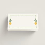 "Tropical Dreams" - Place Cards in Jungle by Petra Kern - Blank front