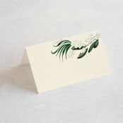 "Meander" - Place Cards in Obsidian by Kaydi Bishop - Blank front