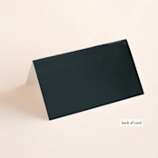 "Peaceful Garden" - Place Cards in Deep Sea by Jill Means - Folded Back of Card