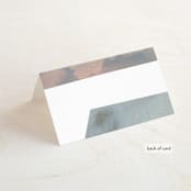 "sky poetry" - Place Cards in Daylight by Sumak Studio - Folded Back of Card