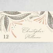 "Unity" - Place Cards in Burnt Sienna by Jen Owens - Detail