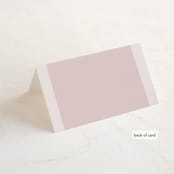 "Marry You" - Place Cards in Blush by Design Lotus - Folded Back of Card