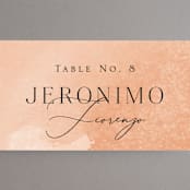 "Swept" - Place Cards in Blush by Snow and Ivy - Detail