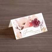 "autumn fest" - Place Cards in Autumn by Phrosné Barwood - Folded with Free Guest Printing