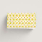 "Pretty Picado" - Place Cards in Sunshine by Jessie Steury - Folded Back of Card