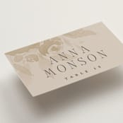 "City Center" - Place Cards in Cotton by Erin L. Wilson - Detail
