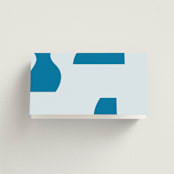 "Juniper" - Place Cards in Capri by Blustery August - Folded Back of Card