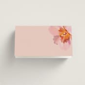 "July Garden" - Place Cards in Petal by Olivia Kanaley Inman - Blank front