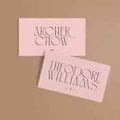 "modern tropics" - Place Cards in Blush by Baumbirdy - Front with Free Guest Printing