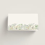 "Floral Arch" - Place Cards in Greenery by Phrosné Barwood - Blank front